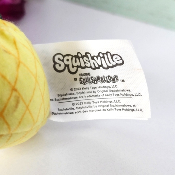 MAUI 🍍 HTF OG Squad Pineapple Squishville Exclusive Original Squishmallow NWT - Picture 8 of 8